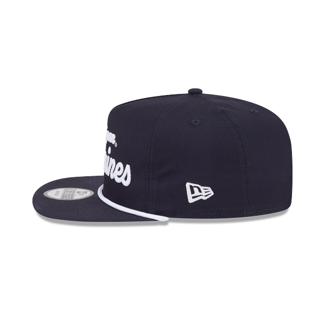 Michigan Wolverines - Golfer Team Text Snapback Hat, New Era