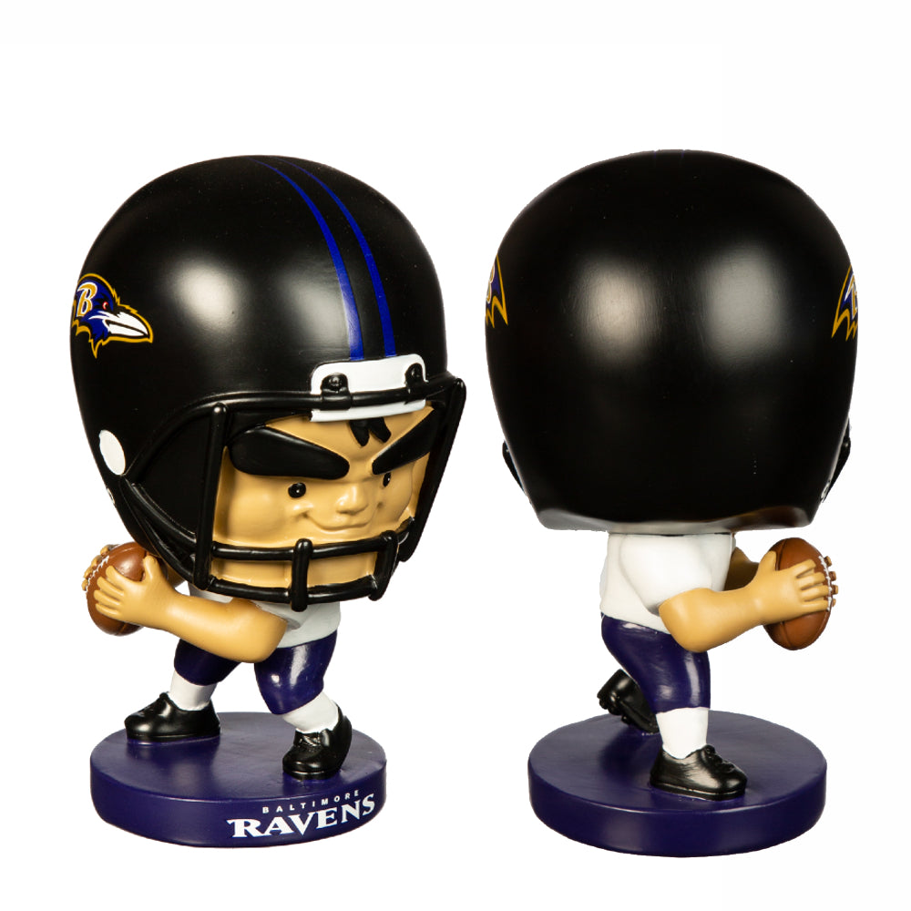 NFL Baltimore Ravens - Player QB Lil Big Head Statue