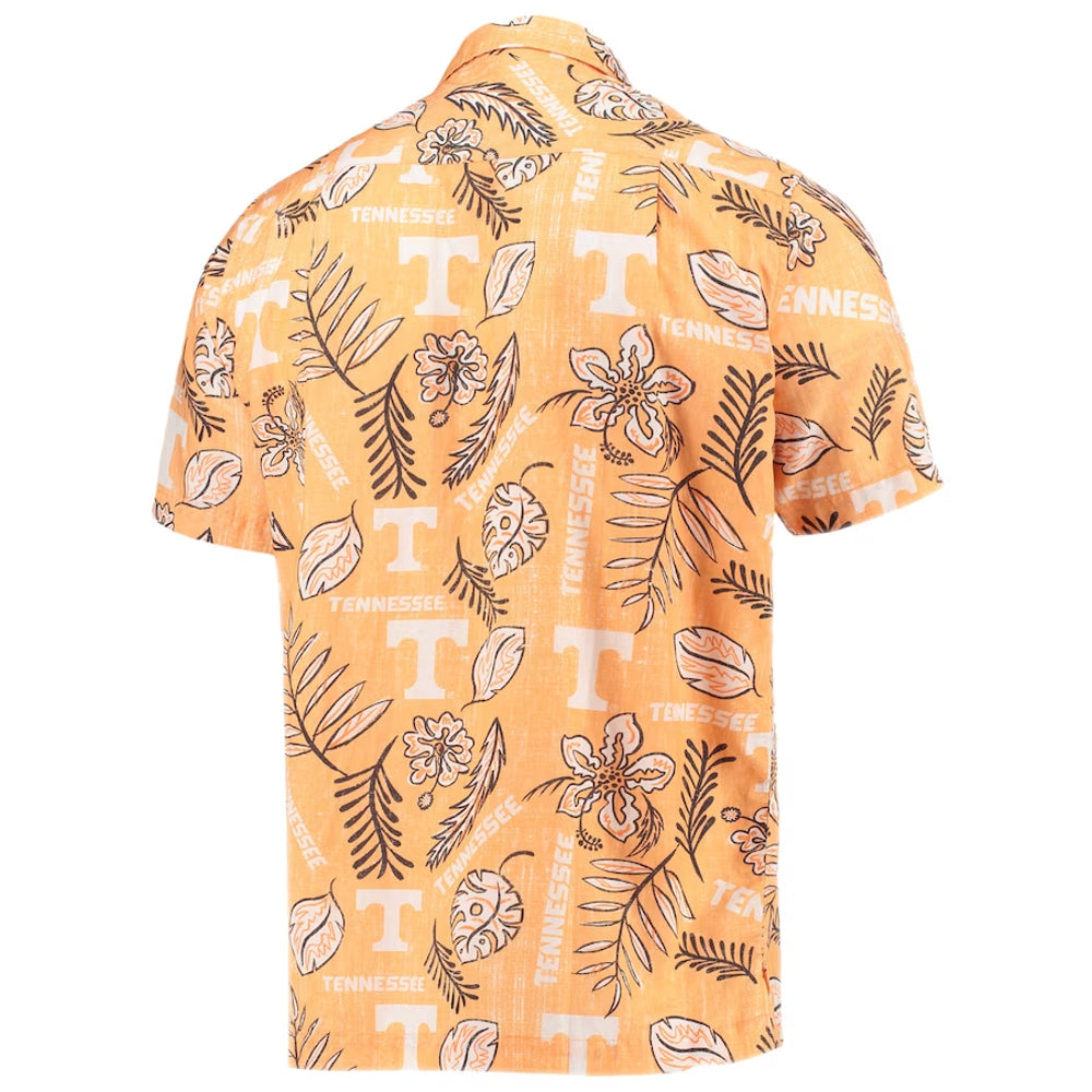 Tennessee Volunteers - Vintage Floral Button-Up Shirt