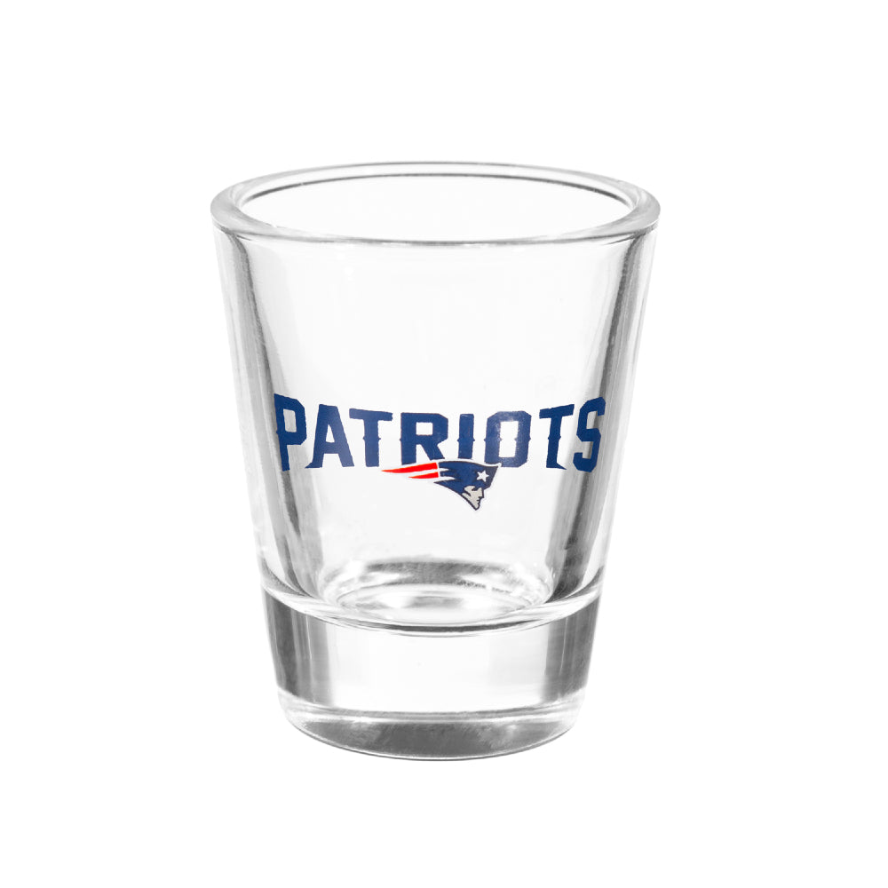 NFL New England Patriots - Glass and Ceramic Shot Glass Set