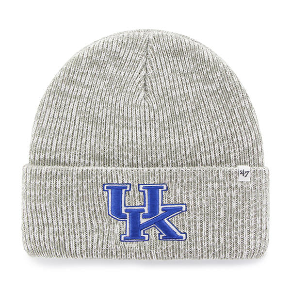 Kentucky Wildcats - Brain Freeze Cuff Knit Gray Beanie, 47 Brand