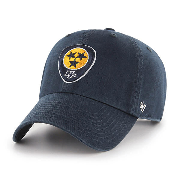 Nashville Predators - Clean Up Navy Hat, 47 Brand