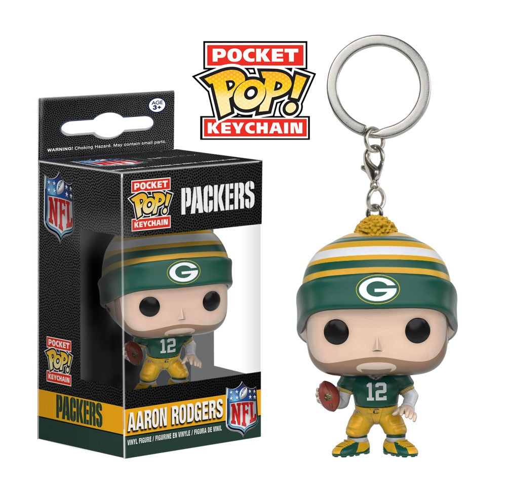 Funko POP! Keychain - Aaron Rodgers