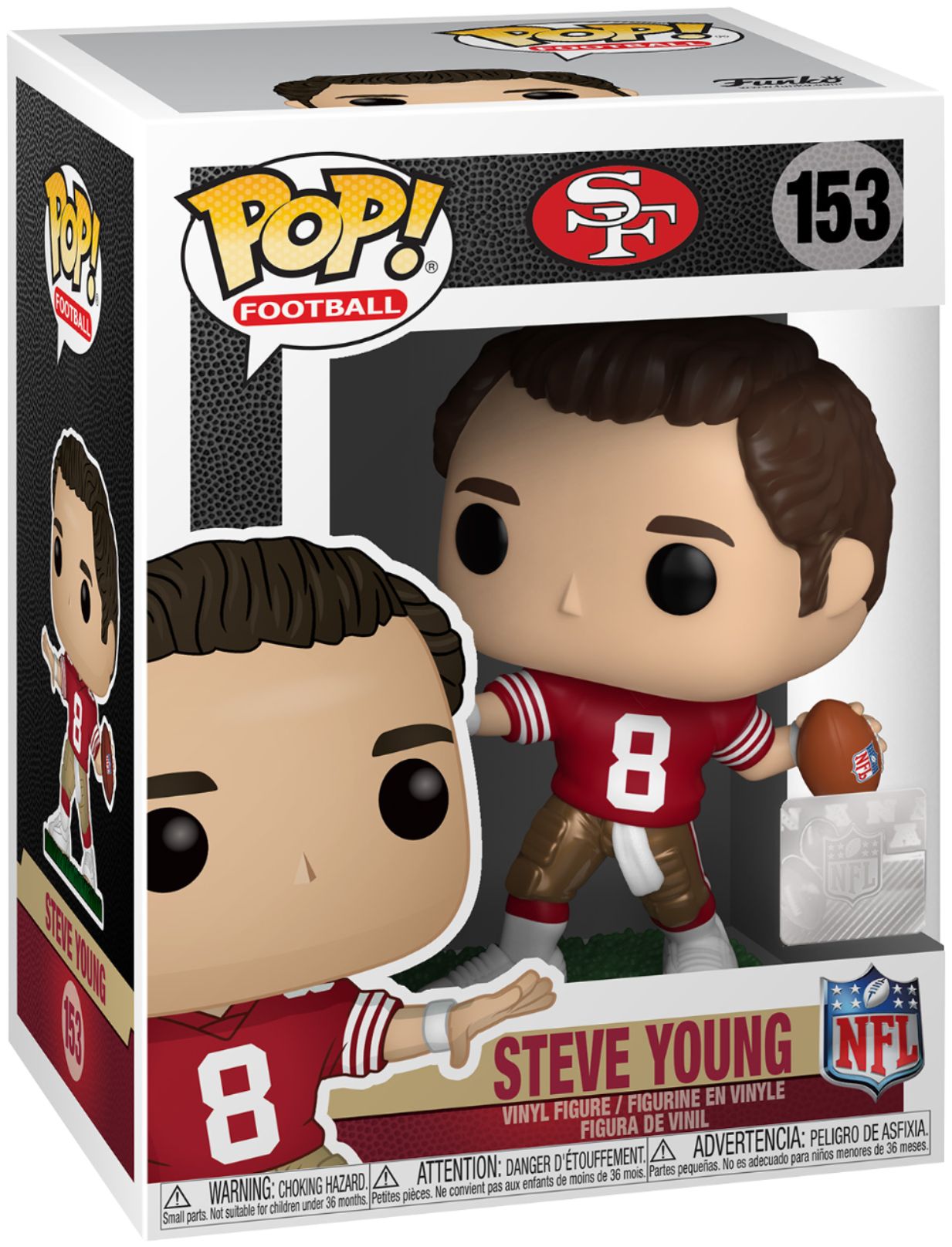 Funko POP! NFL: Legends - Steve Young (49ers) Vinyl Figure