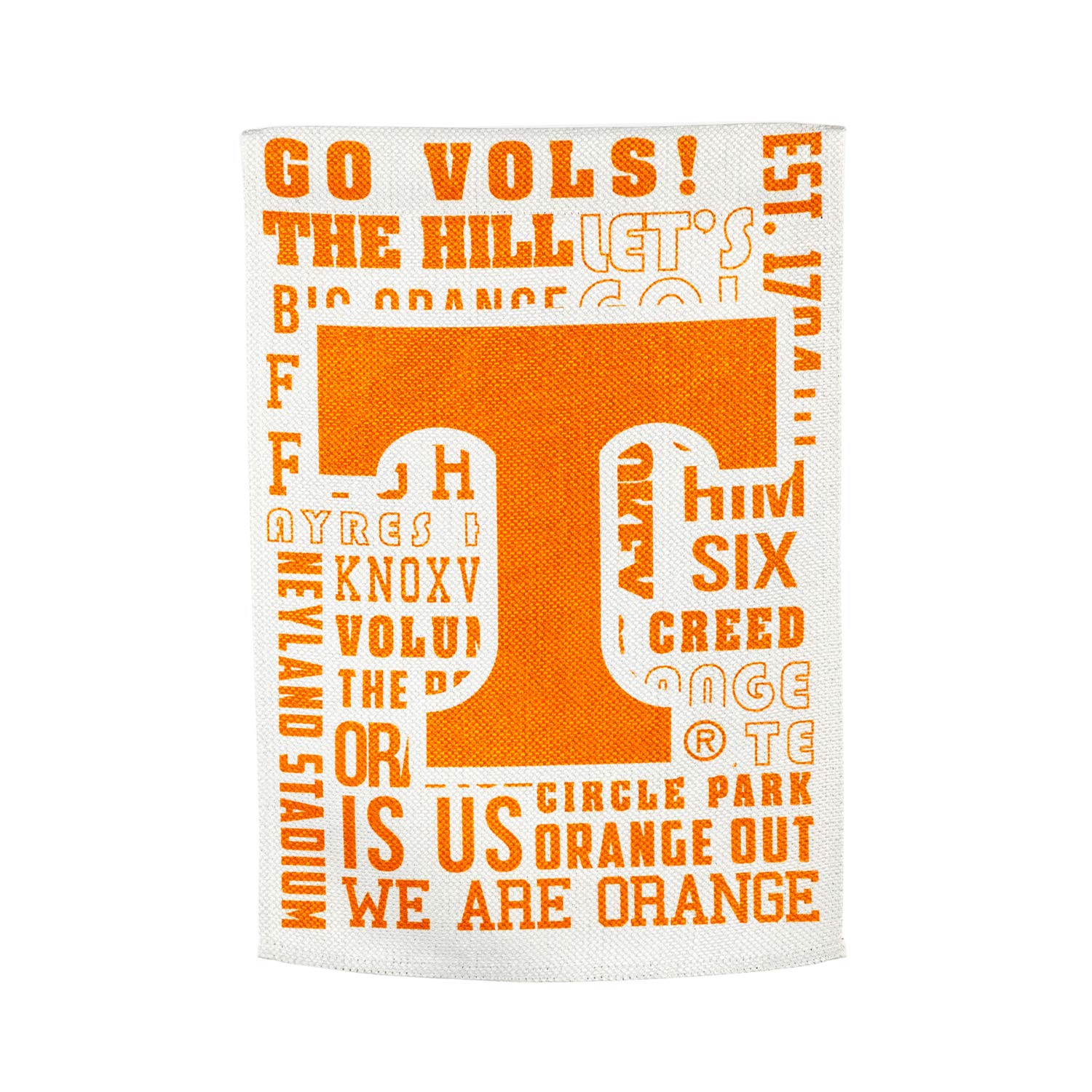 Team Sports America U of Tennessee Fan Rules Garden Flag