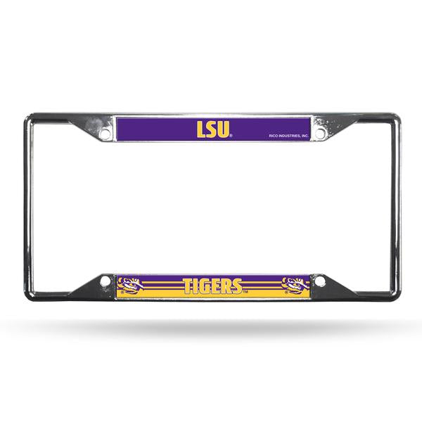 LSU Tigers - EZ View Chrome Frame