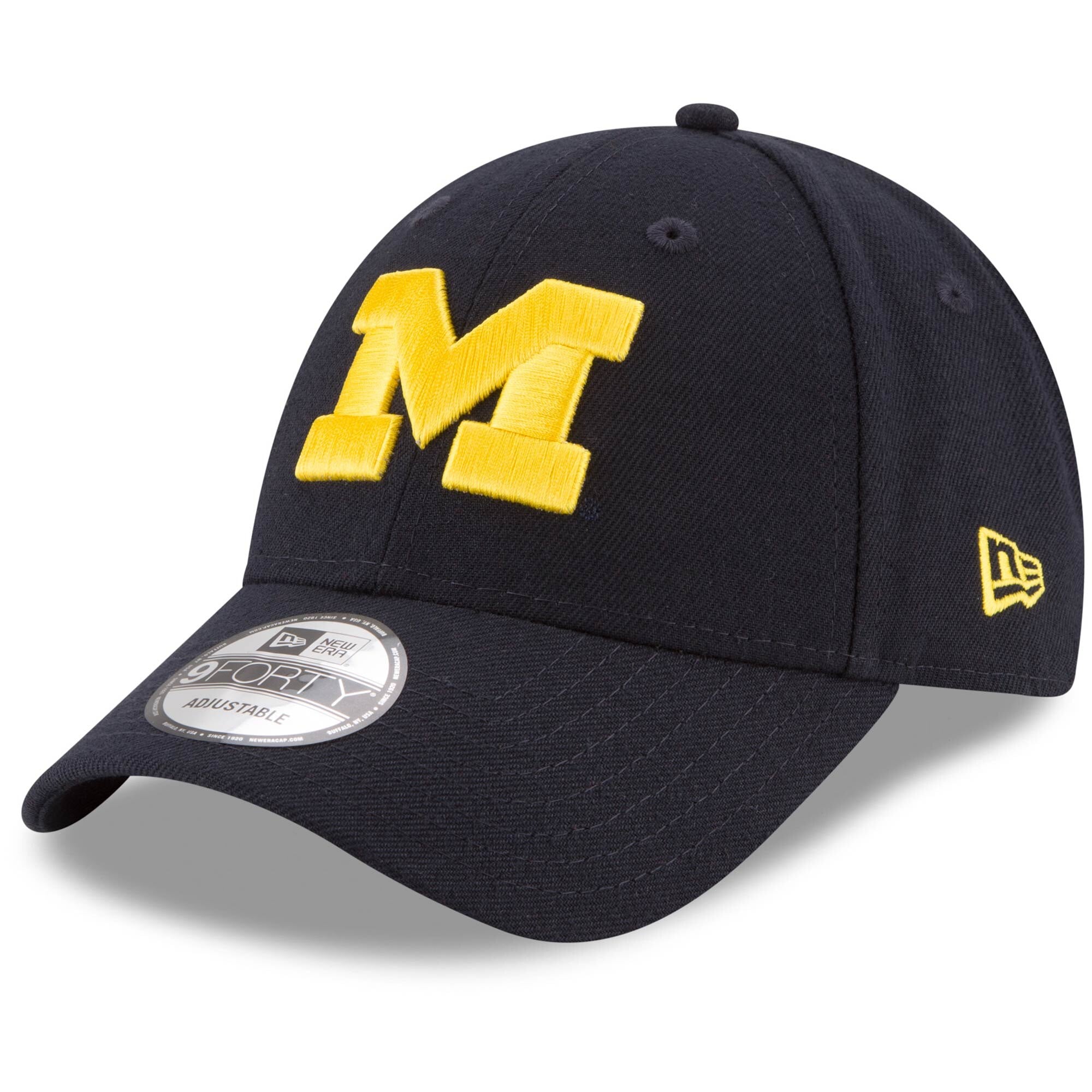 Michigan Wolverines New Era The League 9FORTY Adjustable Hat - Navy