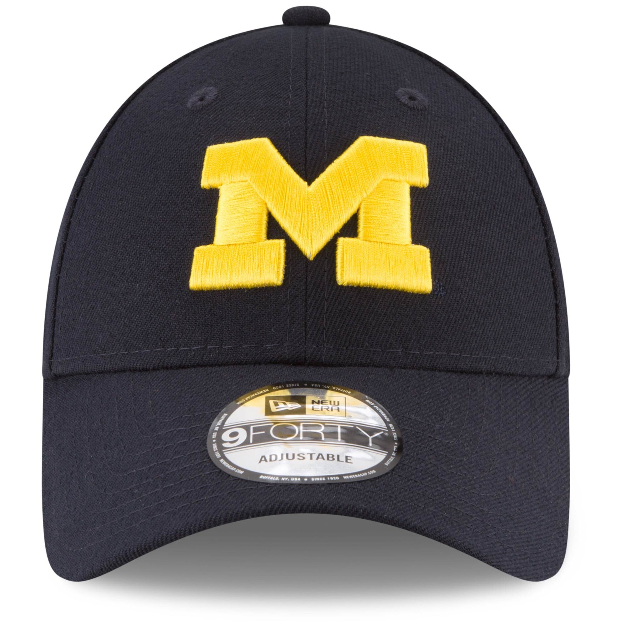 Michigan Wolverines New Era The League 9FORTY Adjustable Hat - Navy