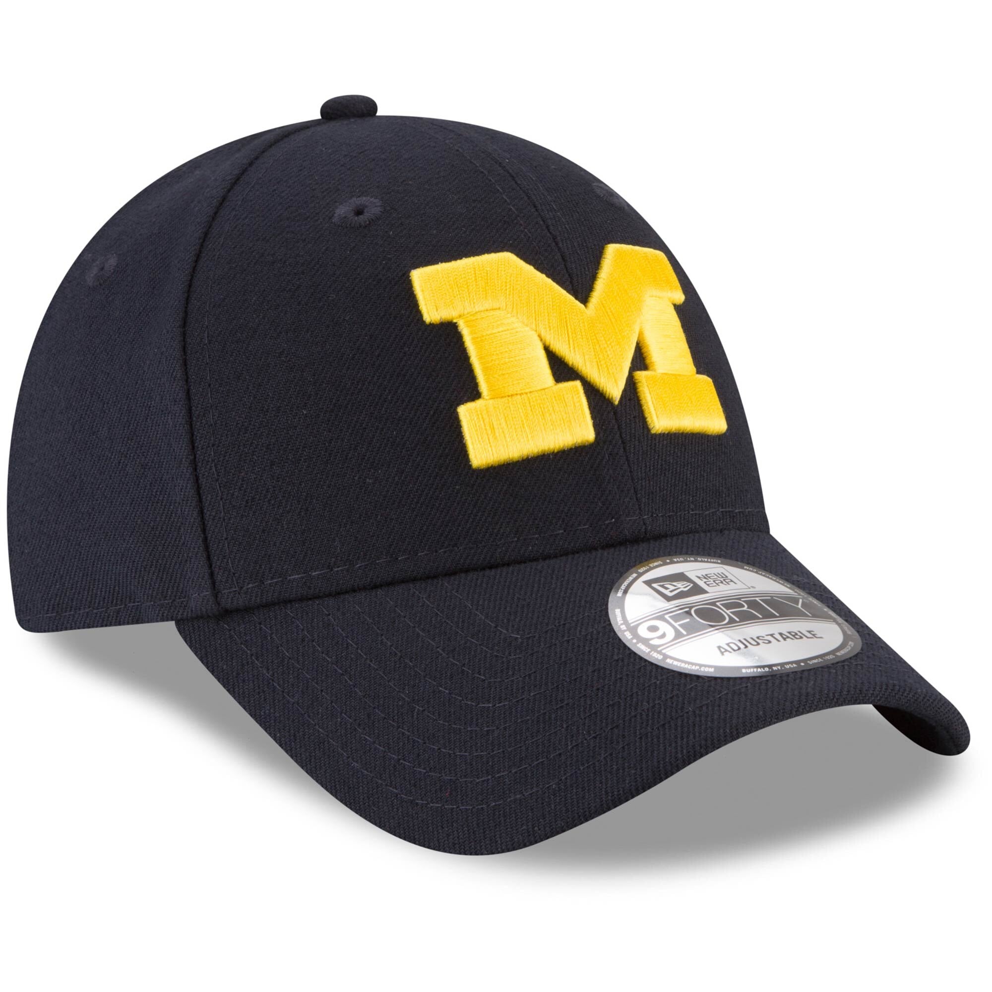 Michigan Wolverines New Era The League 9FORTY Adjustable Hat - Navy