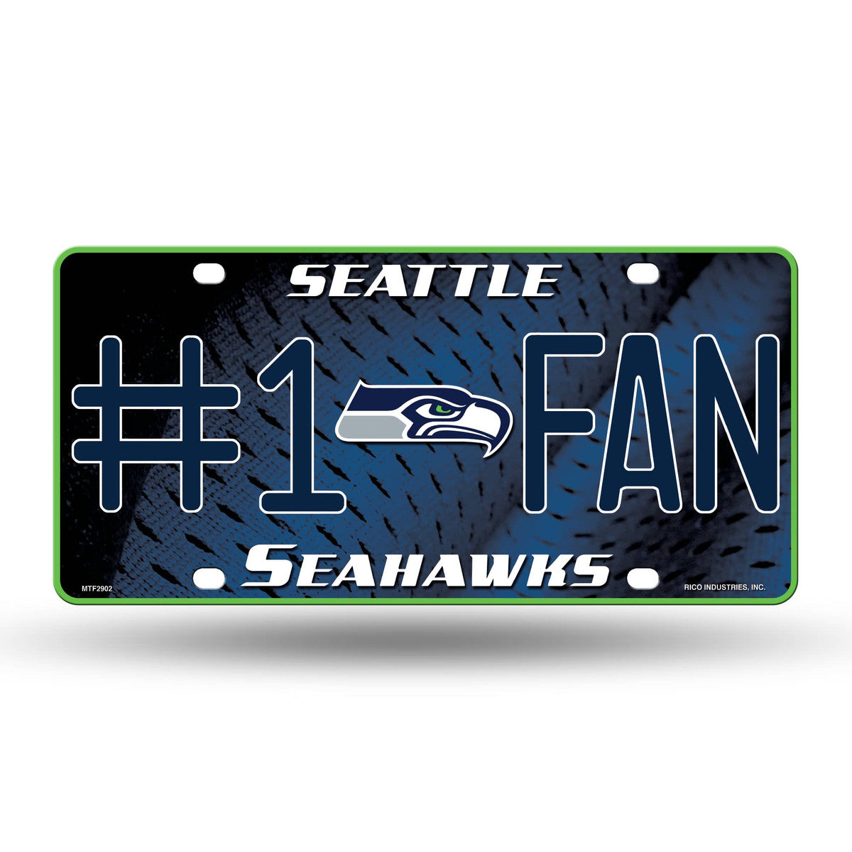 Seattle Seahawks - #1 Fan License Plate
