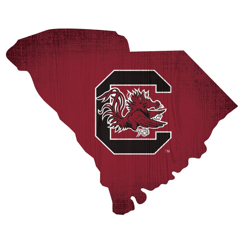 South Carolina Gamecocks - State Team Color Logo Sign