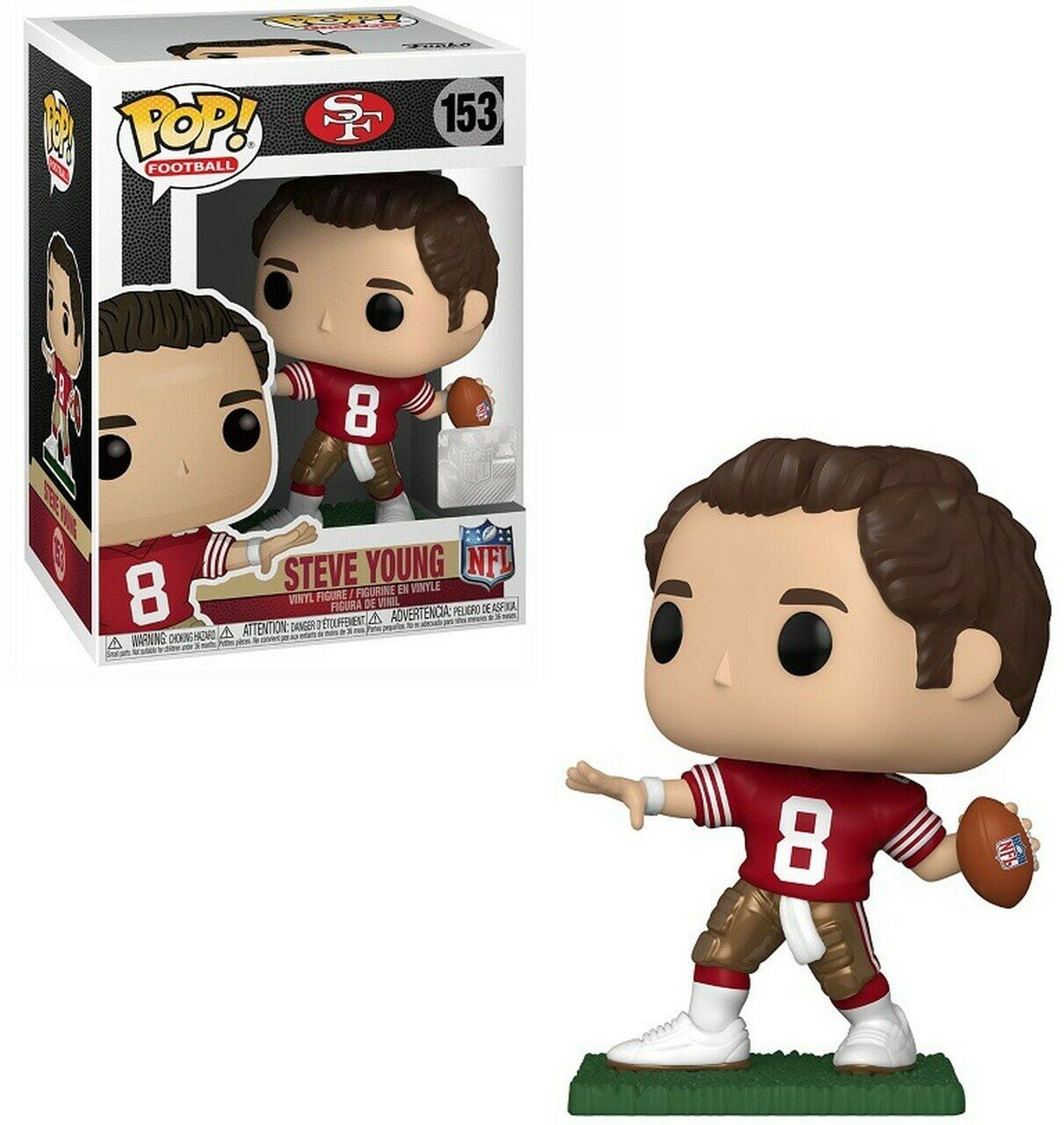 Funko POP! NFL: Legends - Steve Young (49ers) Vinyl Figure