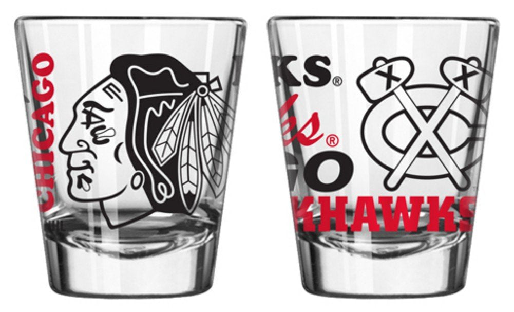 Chicago Blackhawks Shot Glass
