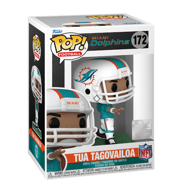Funko POP! Miami Dolphins - Tua Tagovailoa (Home Uniform)