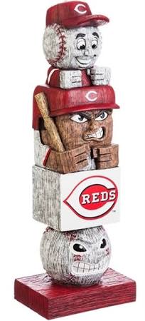Cincinnati Reds - Team Garden Statue Totem Pole