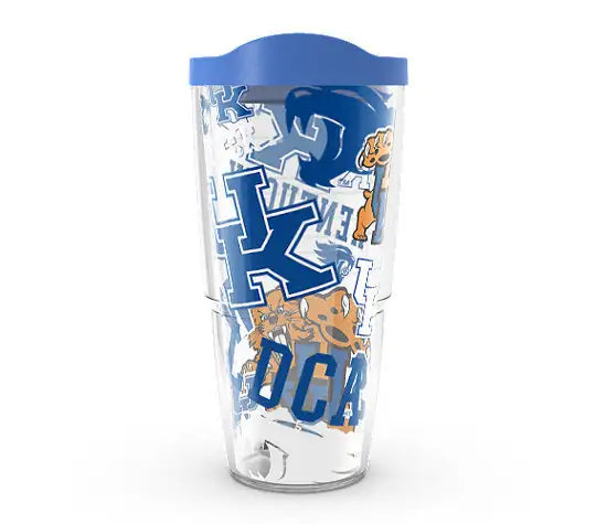 Kentucky Wildcats - All Over Plastic Tumbler