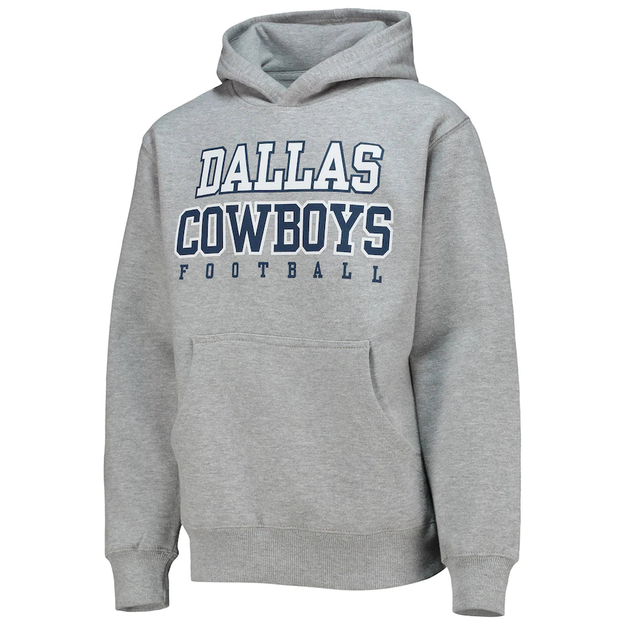 Dallas Cowboys - Mens Practice Grey Hoodie